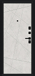 Дверь Граффити-5/SBlack Букле черное/Look Art BR6186 фото
