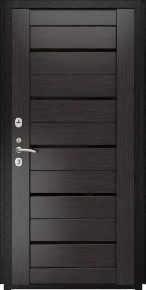 Товар Дверь ДвериПРО L-45 СБ-1 (лак.черное, 16мм, венге) DPRO195825